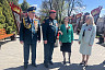 Герой России Александр Янклович поздравил с Днем Победы ветерана, проживающую в Энгельсском доме-интернате
